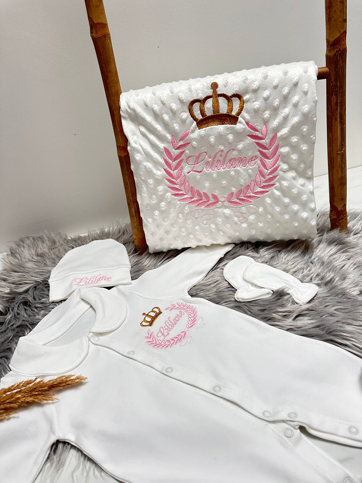 Coffret naissance fille personnalisé