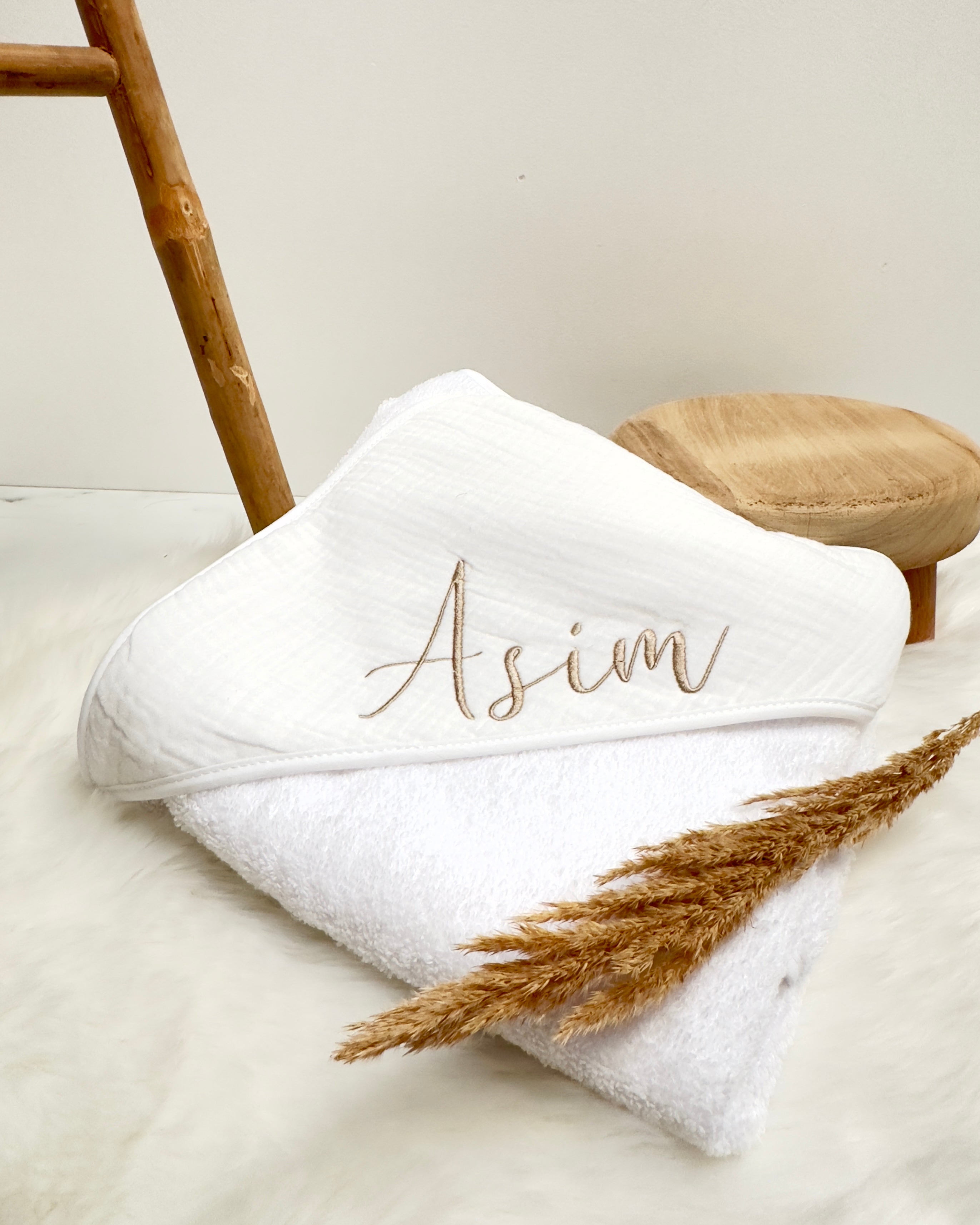 cape de bain bebe broder