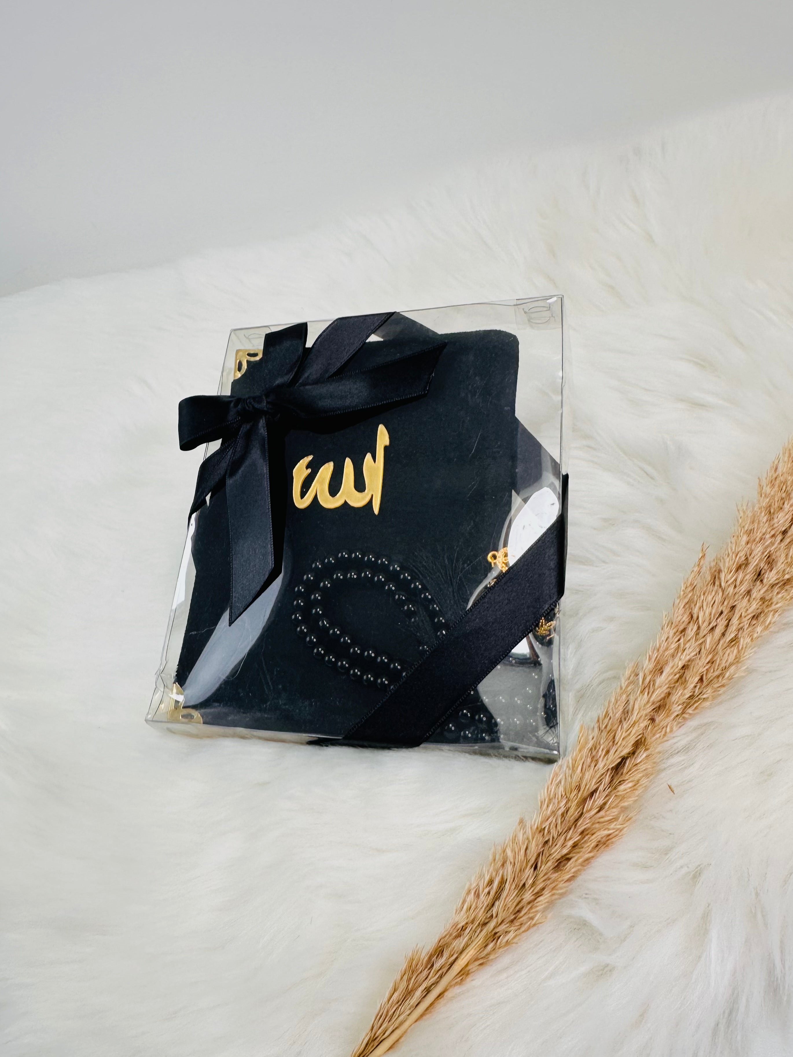Coffret petit yasin et tasbih Noir