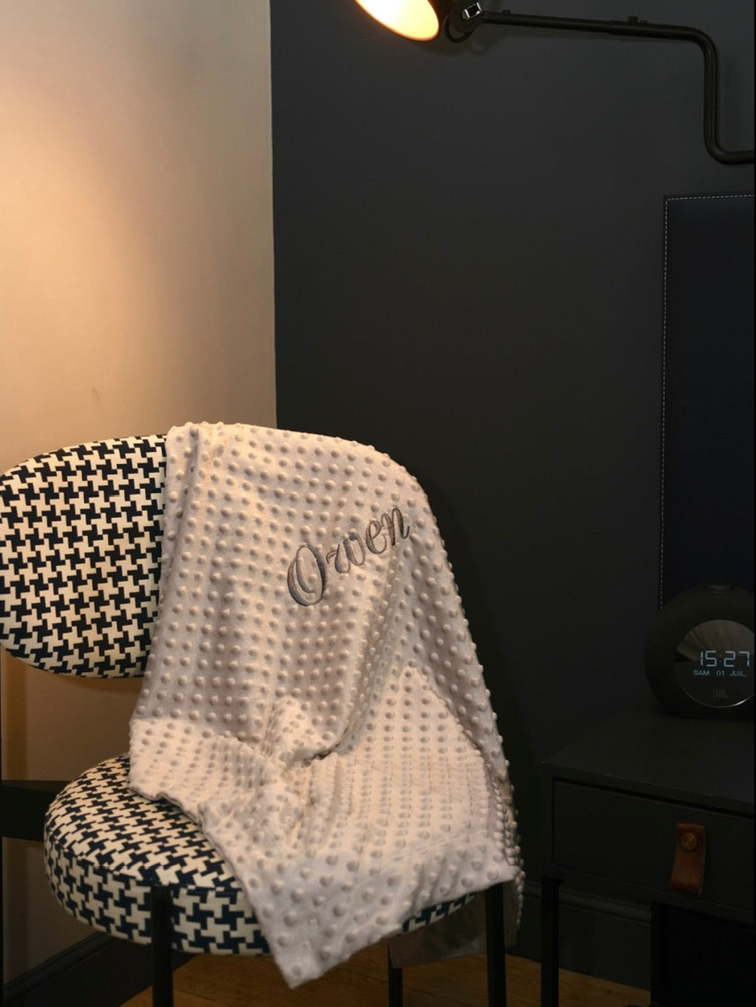 Gray blanket