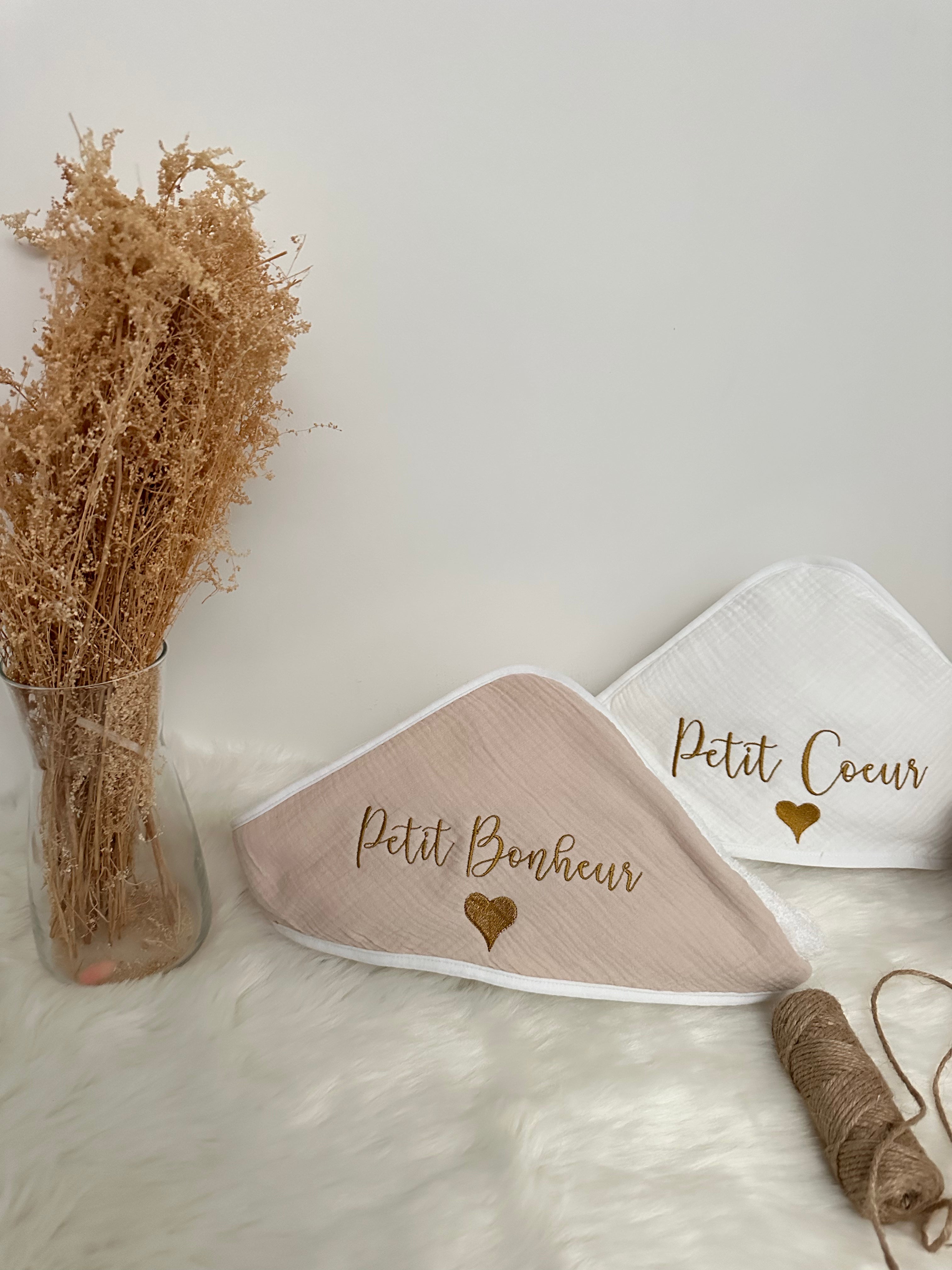 Cape de Bain Bébé Gaze de Coton