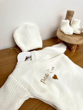 Charger l&#39;image dans la galerie, Pyjama 3 Pièces en Maille Personnalisé Brodé
