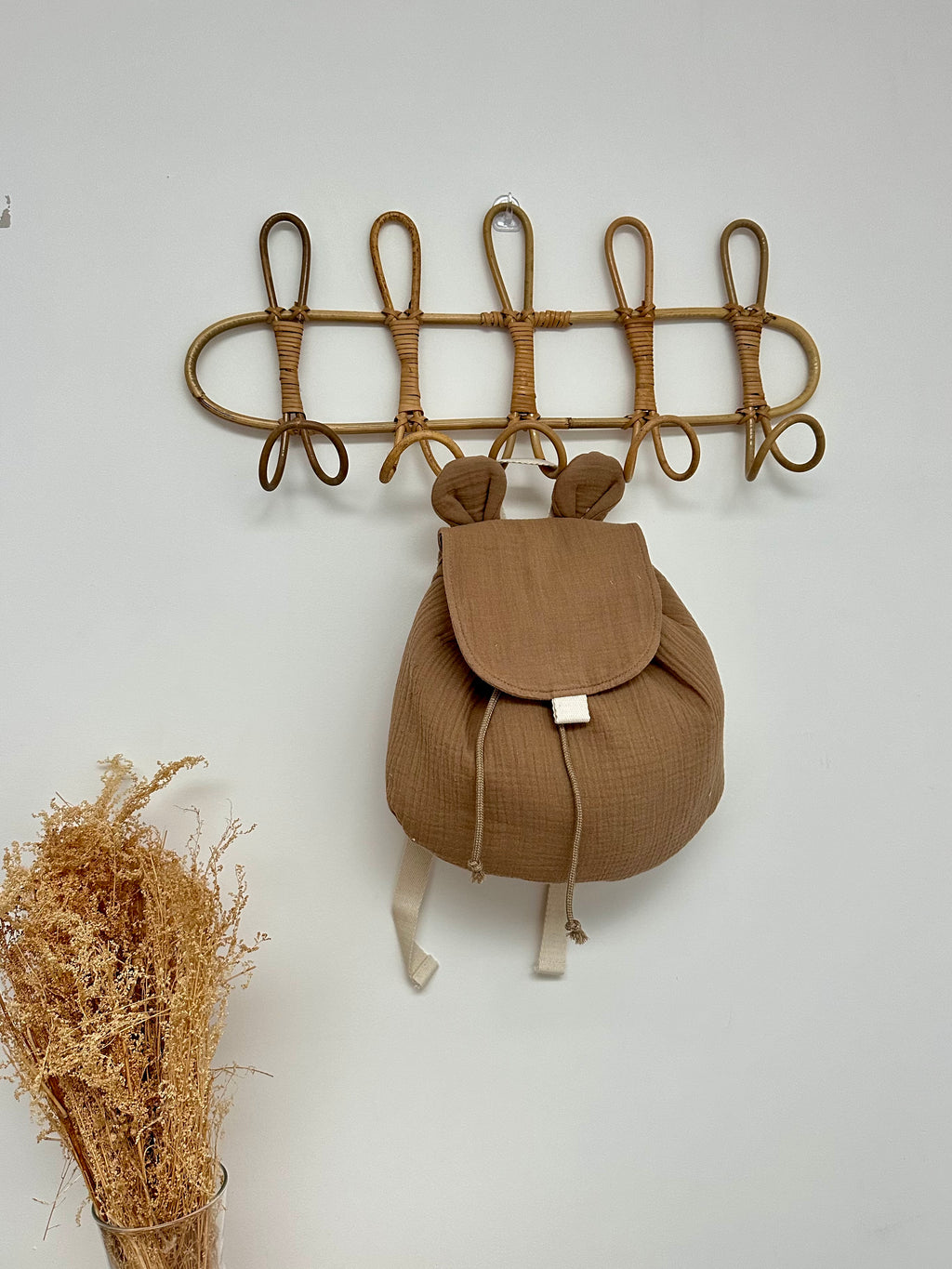 Sac à dos bébé prénom brodé original